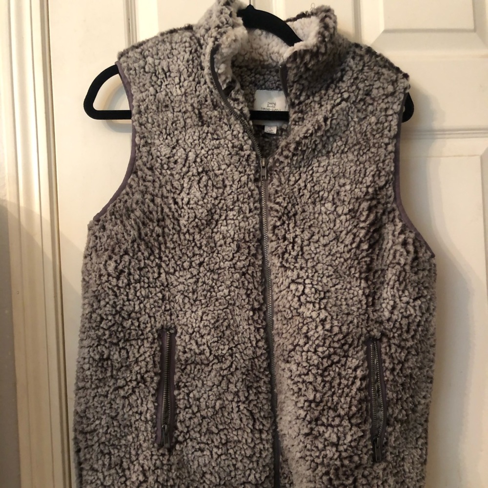 furry vest